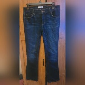 Ann Taylor Loft women's modern bootcut dark wash jeans size 28/6